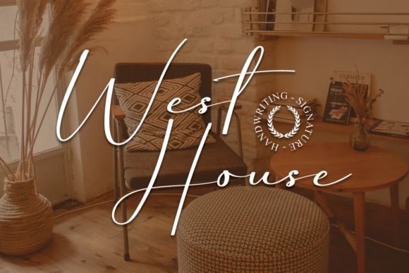 West House Font Poster 1