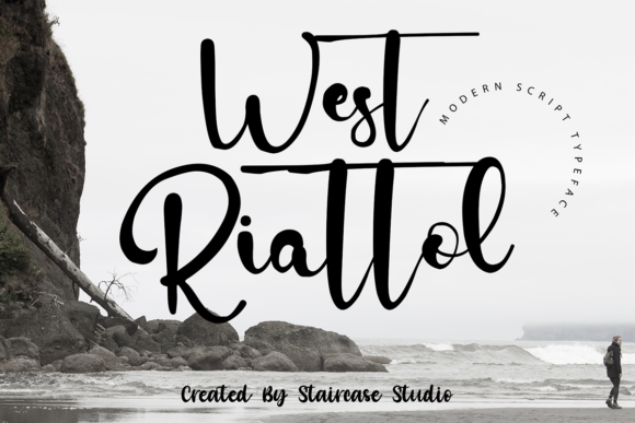 West Riattol Font Poster 1