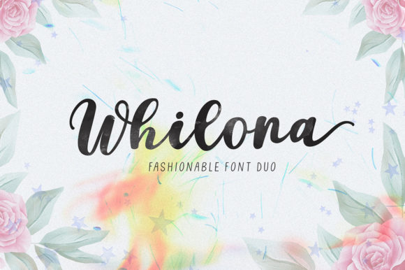 Whilona Script Font