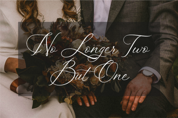 White Cotton Font Poster 2