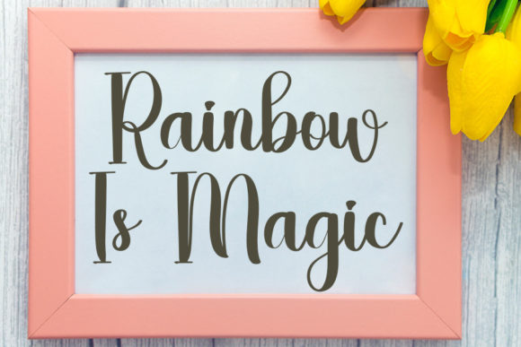 Whitebook Font Poster 3