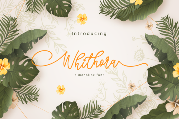 Whithora Font Poster 1