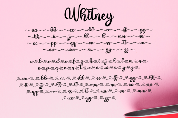 Whitney Font Poster 9