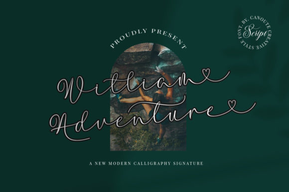 William Adventure Font Poster 1