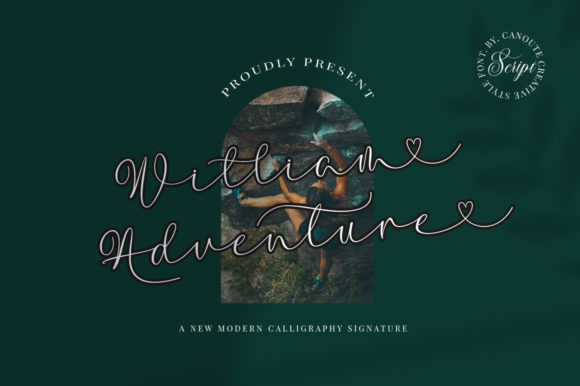 William Adventure Font Poster 1