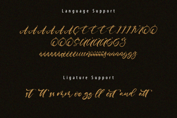 William Maria Font Poster 9
