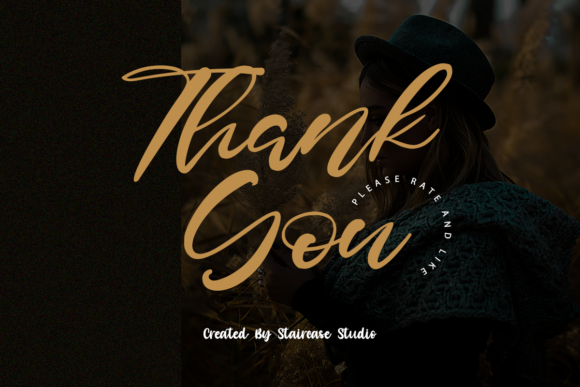 William Maria Font Poster 10
