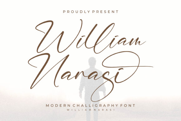 William Narasi Font Poster 1