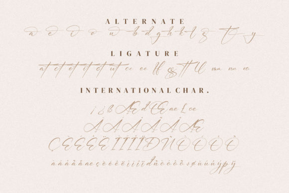 William Narasi Font Poster 8