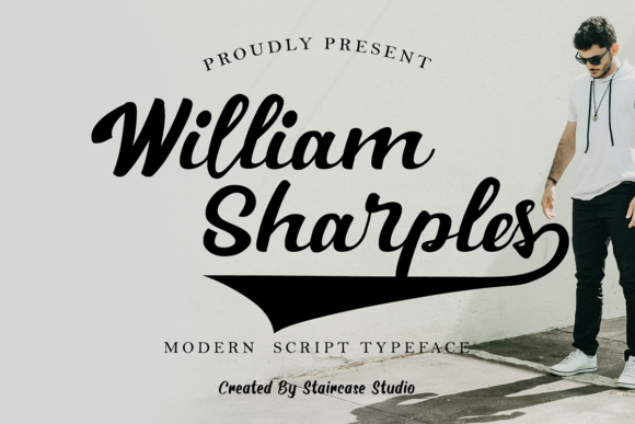 William Sharples Font Poster 1