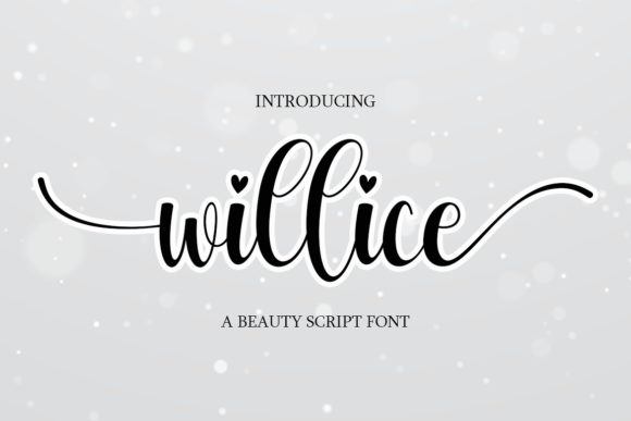 Willice Font Poster 1