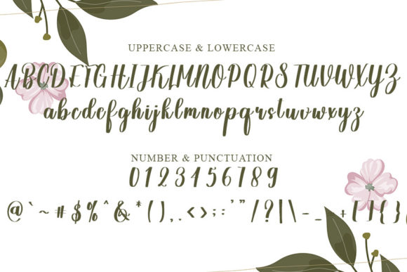 Willoved Font Poster 7