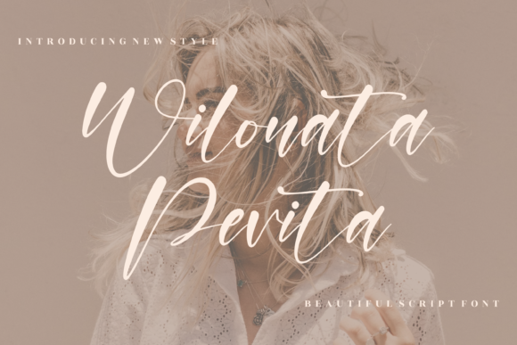 Wilonata Pevita Font Poster 1