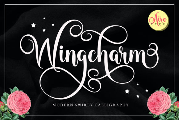 Wingcharm Font Poster 1