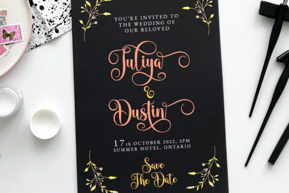 Wingcharm Font Poster 6