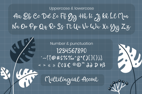 Winter Harmony Font Poster 4