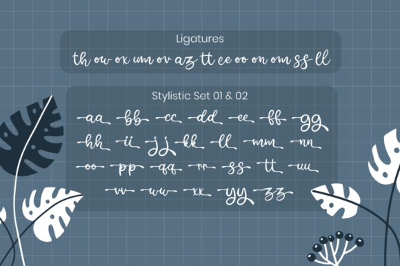 Winter Harmony Font Poster 5