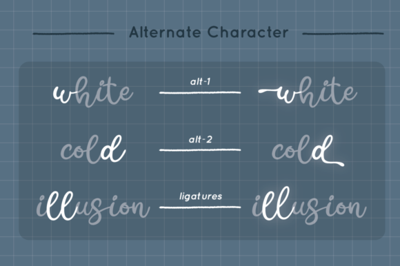 Winter Harmony Font Poster 7