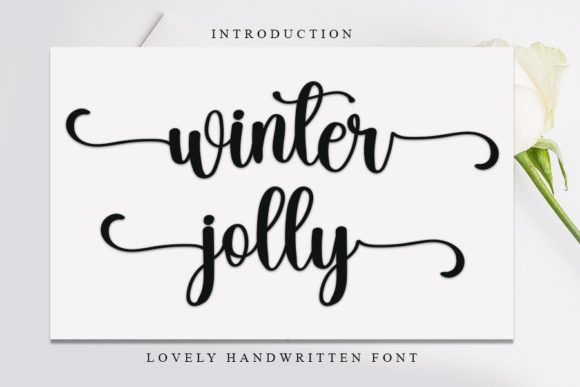 Winter Jolly Font