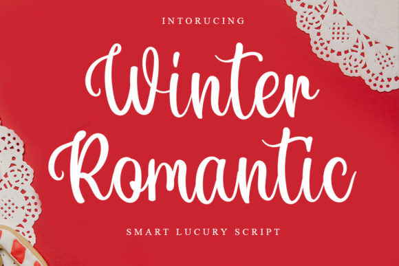 Winter Romantic Font
