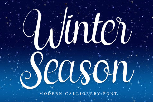 Winter Season Font