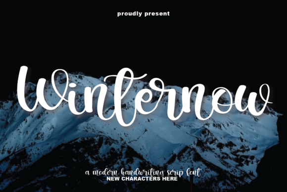 Winternow Font Poster 1