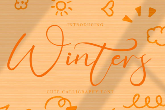 Winters Font Poster 1