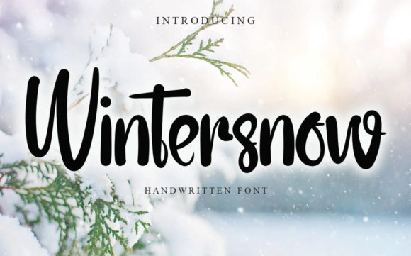 Wintersnow Font