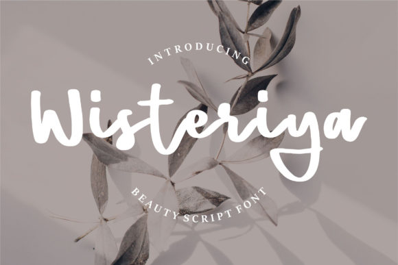 Wisteriya Script Font