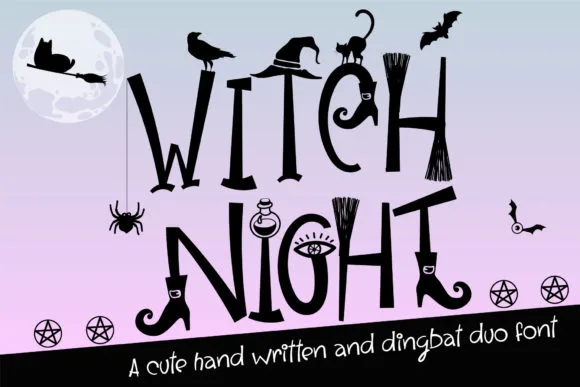 Witch Night Font Witch Night Font Poster 1