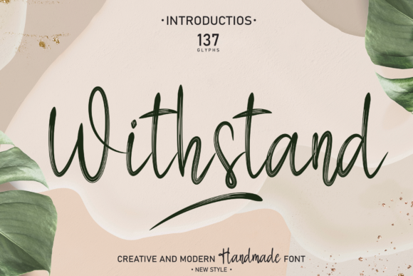 Withstand Font