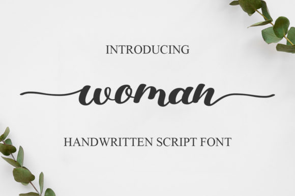 Woman Font