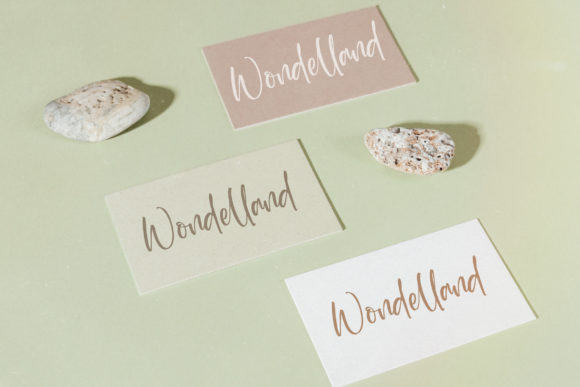 Wondelland Font Poster 3