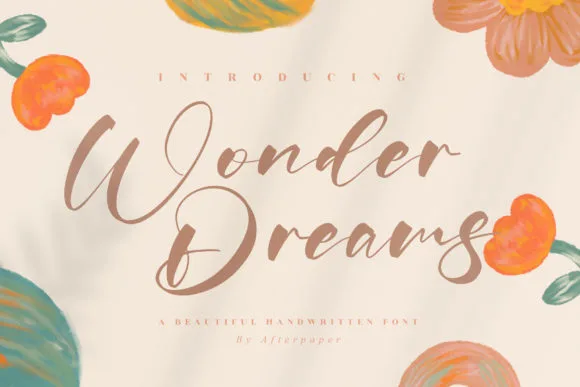 Wonder Dreams Font Wonder Dreams Font Poster 1