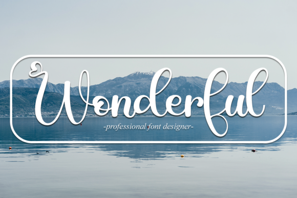 Wonderful Font