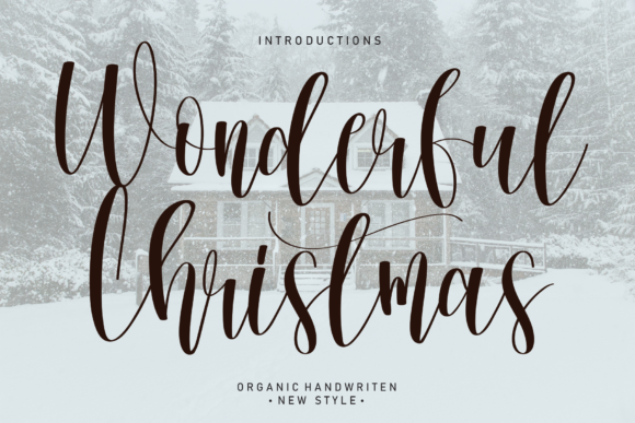 Wonderful Christmas Font