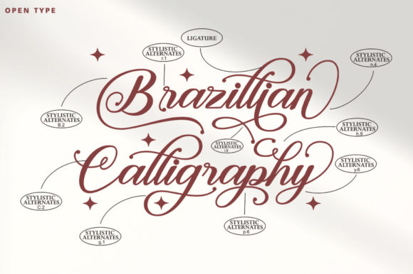 Wonderful Writing Font Poster 5