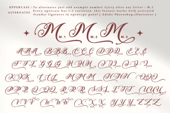 Wonderful Writing Font Poster 6