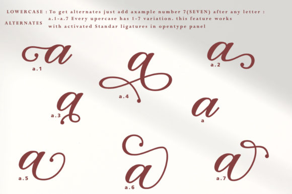 Wonderful Writing Font Poster 7