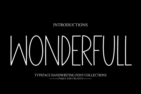 Wonderfull Font Wonderfull Font Poster 1