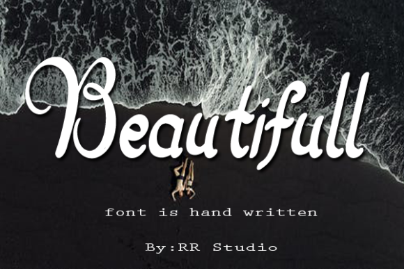 Wonderfull Day Font Poster 4