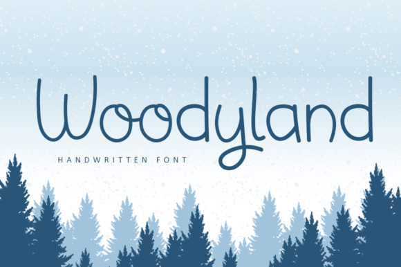 Woodyland Font Poster 1