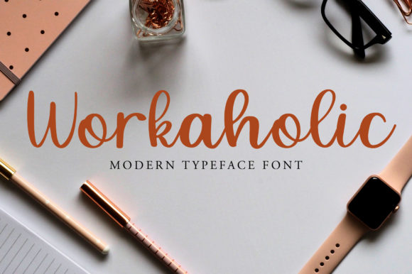 Workaholic  Font