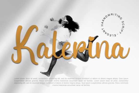 Wreathing Font Poster 5