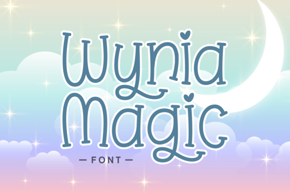 Wynia Magic Font Poster 1