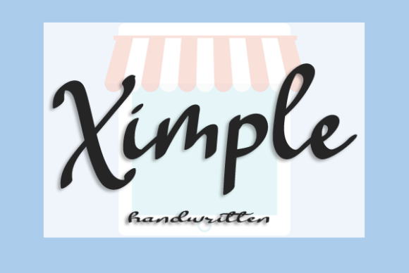 Ximple Font Poster 1