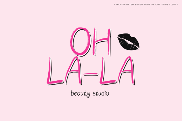 Xox Lola Font Poster 4