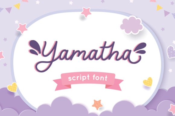 Yamatha Font Poster 1