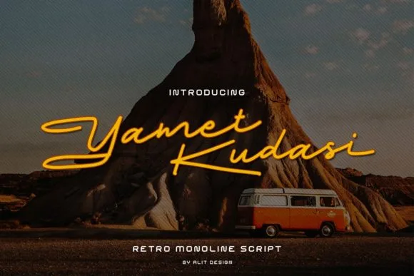 Yamet Kudasi Font Yamet Kudasi Font Poster 1