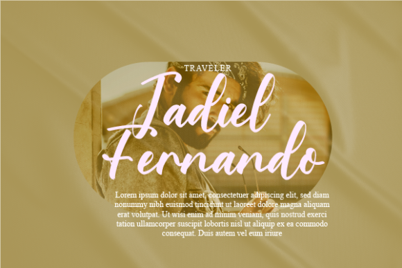 Yaritza Font Poster 10